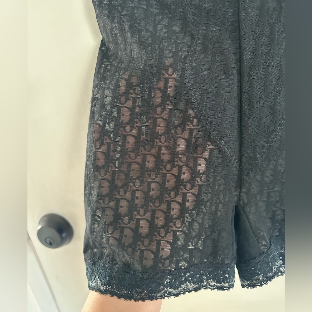 Vintage Christian Dior Lace Bike Shorts